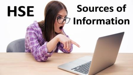 HSE SOURCES OF INFORMATION