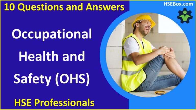 Understanding Occupational Health and Safety (OHS): A Comprehensive Exploration