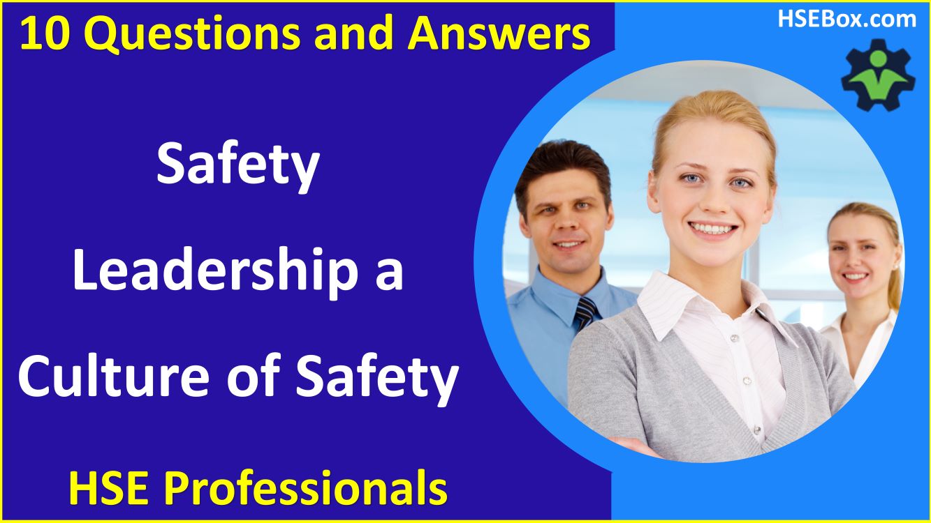 First week at work! Now, what should I do? – Safety Training